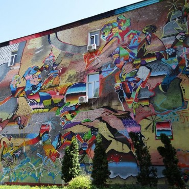 Street-art tour in Kyiv 06.05.2017, photos