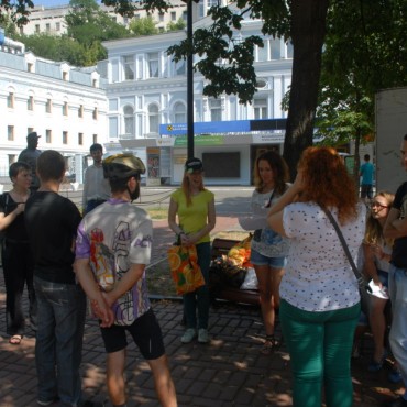 Street-art tour in Kyiv 06.05.2017, photos